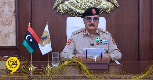 المشير “خليفة حفتر”: نحن مطالبون جميعا بالتعاضد والتآزر في مواجهة أثار هذه الفيضانات