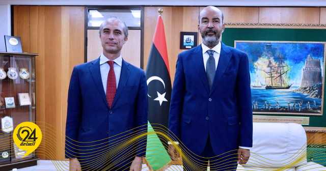 السفير الإيطالي لـ”الكوني”: مستمرون في دعم ليبيا للمساهمة في انتشال جثامين الضحايا