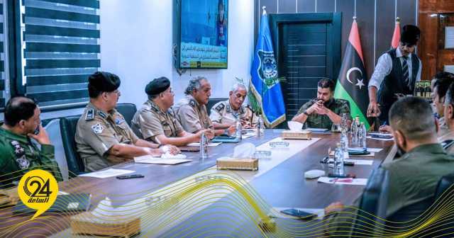 اجتماع أمني موسع في بنغازي للتفتيش والمتابعة على كافة النقاط والتمركزات الأمنية