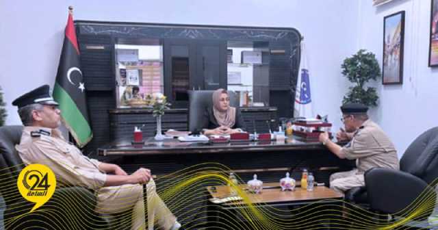 مدير أمن سبها يناقش مع «حميدة» سبل مواجهة ظاهرة التسول بالمدينة