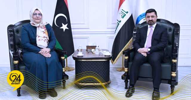 “حليمة” تبحث تفعيل اتفاقية تبادل السجناء بين ليبيا والغراق