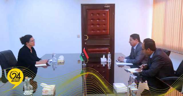 العقوري وجازيني يناقشان الأوضاع الإنسانية بالمناطق المتضررة