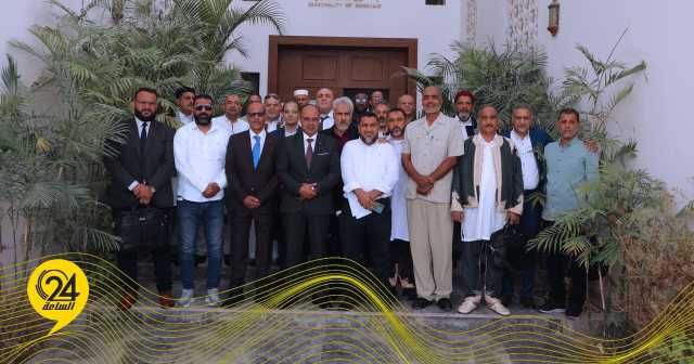 مختارو محلات فرع البركة يؤدون القسم أمام رئيس المجلس التسييري لبنغازي 