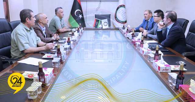 المجلس البلدي مصراتة يبحث تطوير العلاقات مع شركة هواوي الصينية