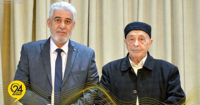 عقيلة يستقبل وزير الحكم المحلي لمتابعة تعويض متضرري الفيضانات