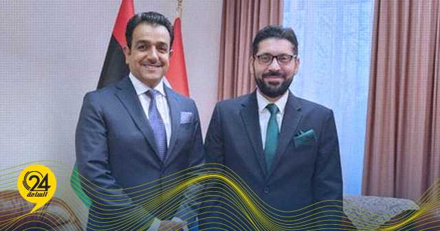 دغيم يبحث مع مندوب قطر لدى المنظمات الدولية تطورات الأحداث في الشرق الأوسط