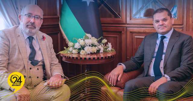 الدبيبة يبحث مع السفير البريطاني الجديد ضرورة تكاتف الجهود لدعم إجراء الانتخابات
