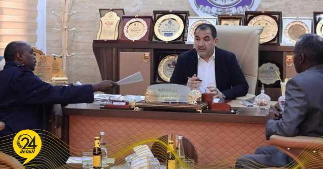 “أبوزريبة” يبحث تفعيل منفذ التوم مع النيجر لتعزيز الأمن في الجنوب