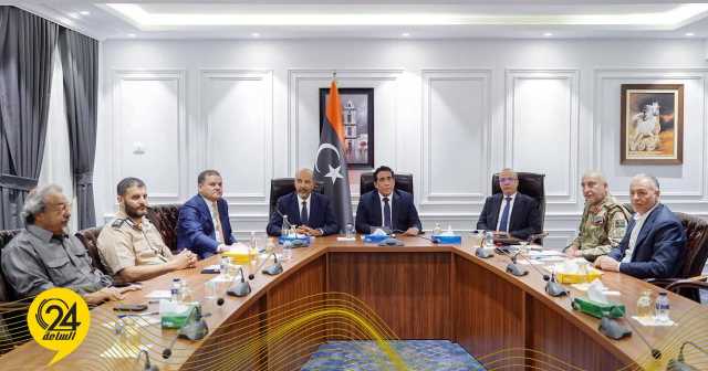“الرئاسي” يستعرض مع الدبيبة والحداد والطرابلسي والعايب والحراري “خطوات بسط الأمن”