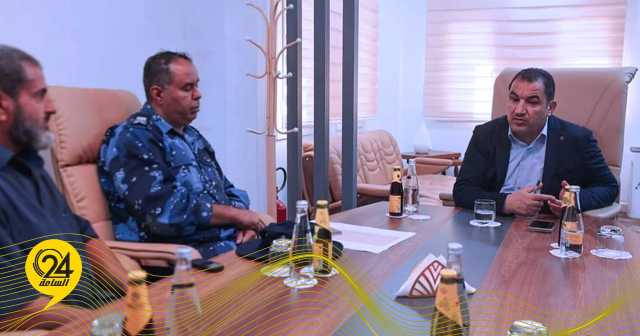 أبوزريبة: نعمل على تذليل الصعوبات أمام المؤسسات الأمنية لتنفذ مهامها بكفاءة