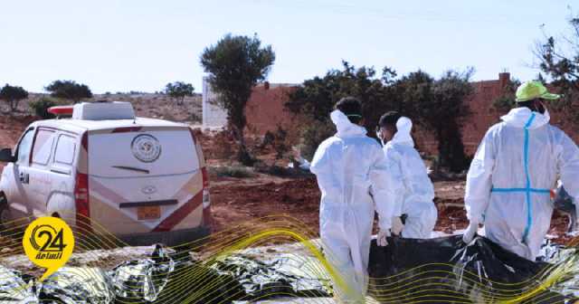 «البحث عن المفقودين»: استخراج 118 جثة لـ«ضحايا درنة»