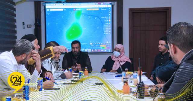 بني وليد: تشكيل غرفة عمليات للتعامل مع التغيرات الجوية