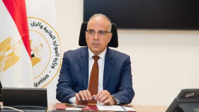 وزير الري يتابع أعمال تطهير الترع بالمنوفية