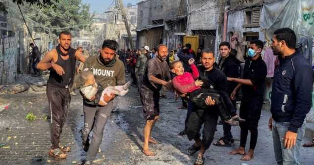 الأمم المتحدة: نزوح أكثر من 500 ألف شخص من شمال القطاع إلى مدينة غزة