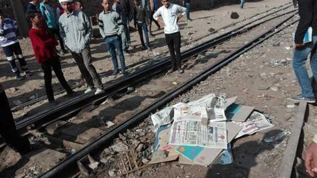 مصرع خمسيني دهساً أسفل عجلات قطار الفيوم