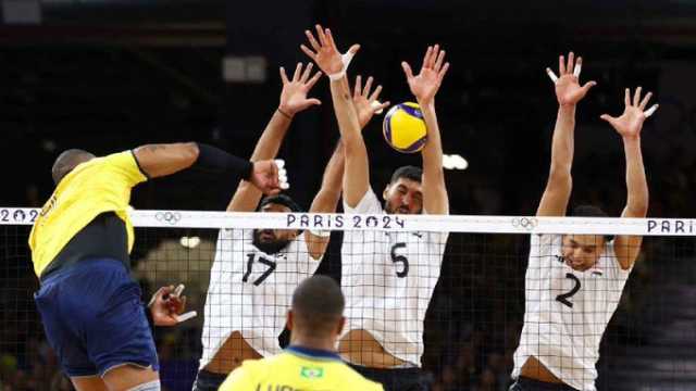 أولمبياد باريس.. منتخب مصر يخسر أمام البرازيل بمنافسات الكرة الطائرة