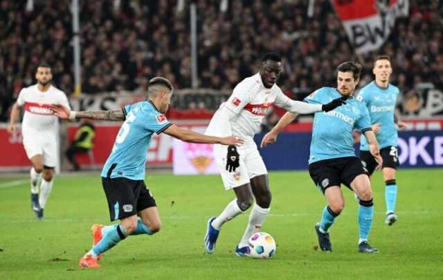 ريمونتادا باير ليفركوزن تقوده لفوز مثير على شتوتجارت بالدوري الألماني