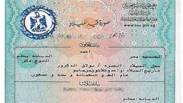 أونلاين.. طرق استخراج شهادة الميلاد واستلامها بالمنزل