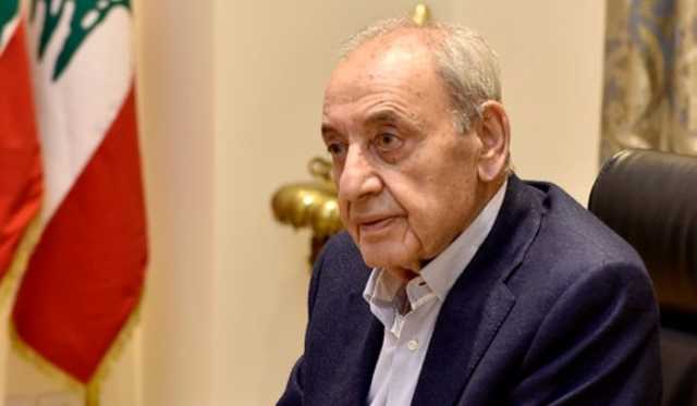 رئيس مجلس النواب اللبناني يدعو لتقديم شكاوى ضد إسرائيل لمجلس الأمن