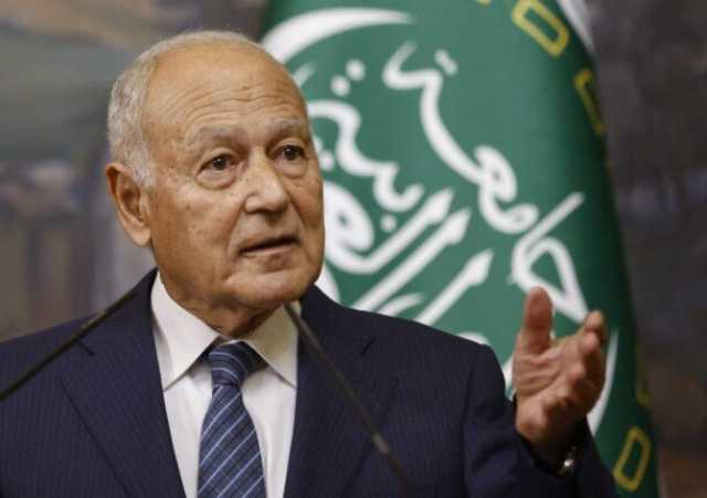 الأمين العام للجامعة العربية يستقبل جبريل الرجوب