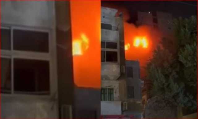 السيطرة على حريق داخل مطعم في الدقي