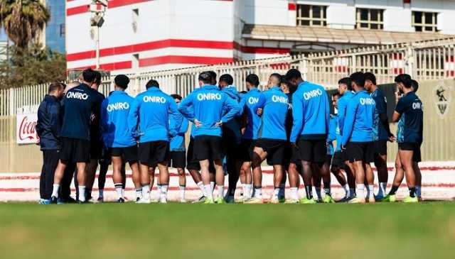 قرار خاص من جروس مع لاعبي الزمالك بعد مباراة إنيمبا