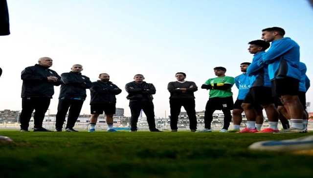 تفاصيل جلسة جروس مع لاعبي الزمالك قبل لقاء سيراميكا