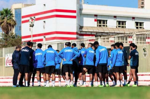 جروس يؤكد للاعبي الزمالك أهمية الفوز على الإسماعيلي في الدوري