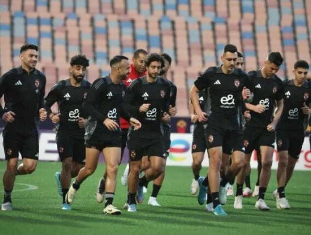 الأهلي يختتم تدريباته اليوم استعدادًا لمواجهة سيراميكا كليوباترا في الدوري الممتاز