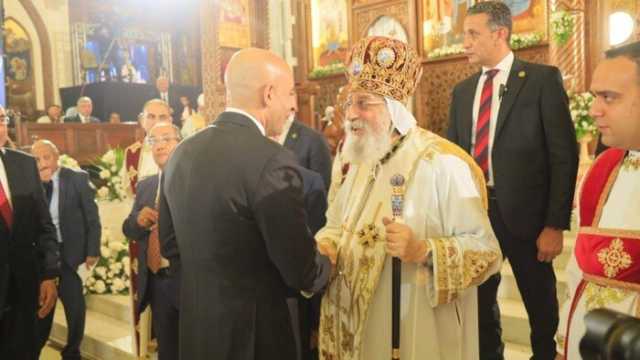 وزير التعليم يهنئ قداسة البابا تواضروس الثاني والأخوة الأقباط بعيد القيامة