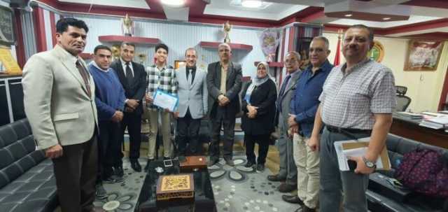 مدير تعليم المنوفية يكرّم الطلاب الفائزين في مسابقتي اليونيسف وآيسف