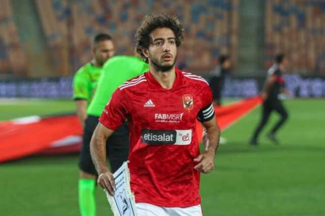 محمد هاني يسجل الهدف الأول للأهلي أمام الهلال السوداني في دوري الأبطال