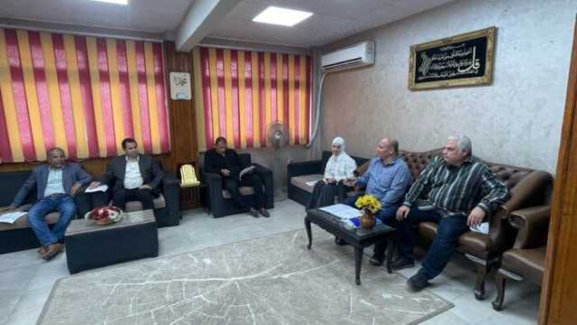 مدير الرياضة بالقليوبية يجتمع بأعضاء اللجنة الرياضية لتطوير وتحسين الخدمات