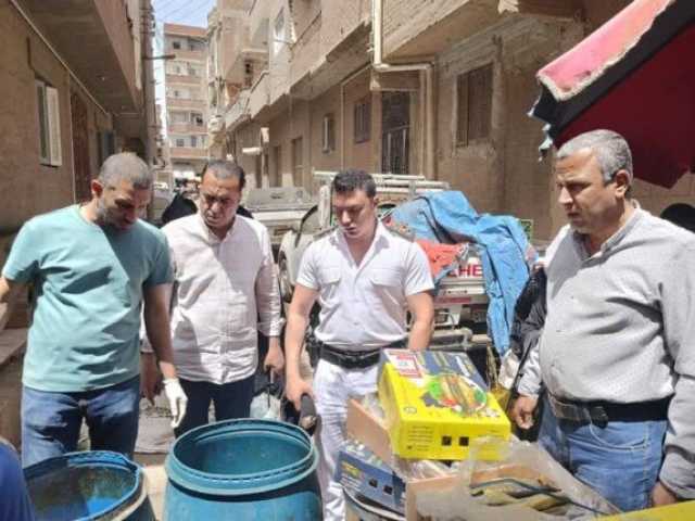 ضبط 250 كيلو من الأسماك المملحة الغير صالحة للاستهلاك الآدمي بالمنوفية