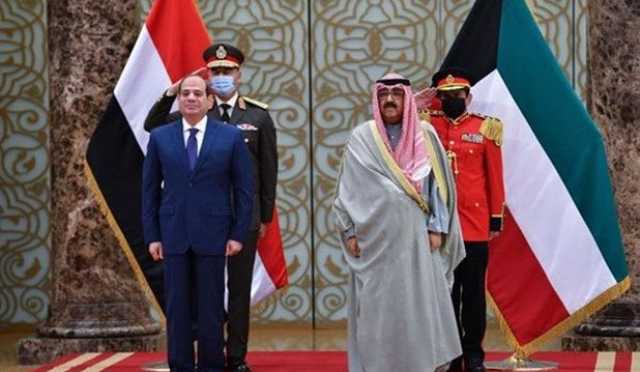 الرئيس السيسي وأمير الكويت يؤكدان دعمهما الكامل للخطة العربية للتعافي وإعادة إعمار غزة