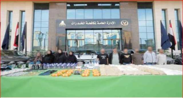 مضبوطات تجاوزت المليار جنيه.. «الداخلية» تضبط باقي عناصر تشكيل «الحشيش الإصطناعي»