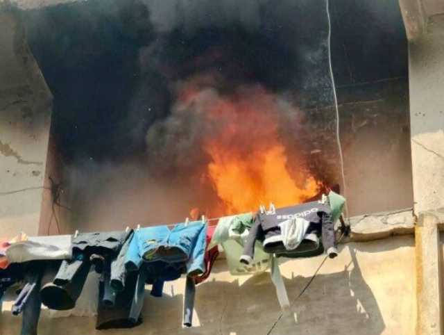 حريق يلتهم غرفة وحدة سكنية في بورفؤاد.. والسبب شاحن هاتف محمول
