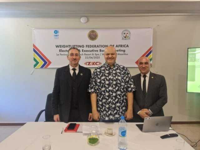 عبد المقصود يفوز بمنصب نائب رئيس الاتحاد الإفريقي لرفع الأثقال