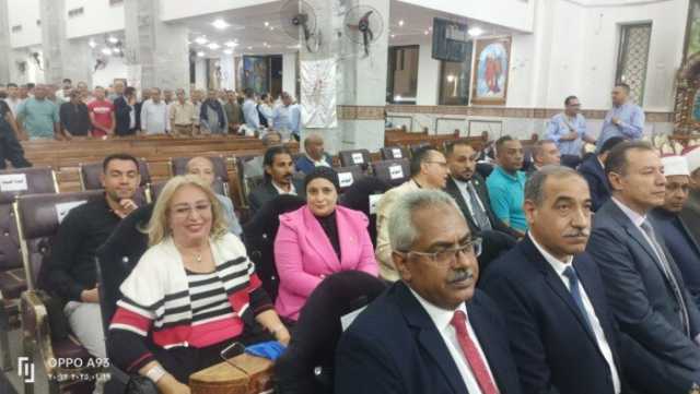 الغردقة تحتفل بعيد القيامة المجيد وسط حضور رسمي واستنفار أمني مكثف