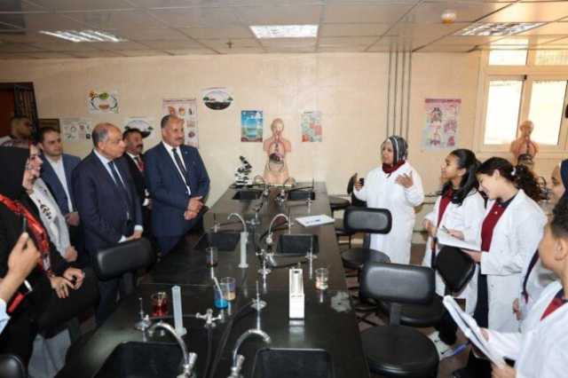 محافظ المنيا: زيارات ميدانية مستمرة لتفقد سير العملية التعليمية في جميع المدارس