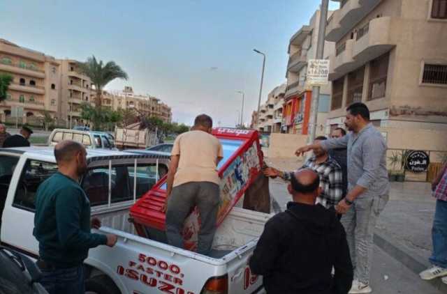 رئيس جهاز العبور يوجه بتكثيف حملات الإشغالات وإزالة تعديات الباعة الجائلين