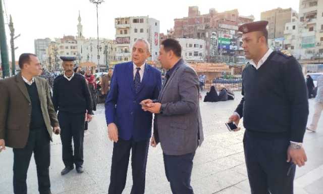 محافظ الغربية يوجه برفع الإشغالات وتحسين مستوى النظافة بمحيط مسجد السيد البدوي