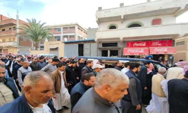 تشييع جثمان النائب سعداوي راغب إلي مثواه الأخير بالإسكندرية