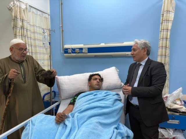 «شيك وفرصة عمل».. قرارات عاجلة لوزير العمل دعما لضحية حادث «سيرك طنطا»
