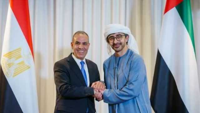 وزير الخارجية الإماراتي يؤكد عمق العلاقات بين بلاده ومصر