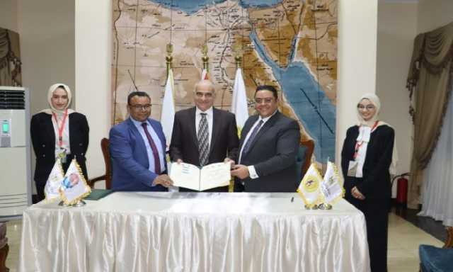 أسوان توقع بروتوكولًا استراتيجيًا مع «إعداد القادة» لتأهيل كوادرها الجامعية
