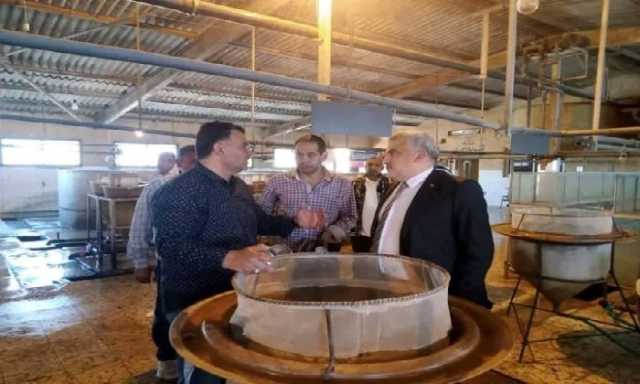 مدير جهاز حماية وتنمية البحيرات والثروة السمكية يتفقد المفرخ السمكي بالعباسة وصان الحجر بالشرقية