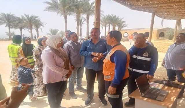 جولة تفقدية لرئيسة يوسف الصديق بالفيوم لمتابعة أجواء الإحتفال بشم النسيم