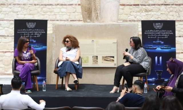 ناهد السباعي بمهرجان الإسكندرية:«يوم للستات» الأقرب لقلبي وعملي مع يسري نصر الله علامة فارقة