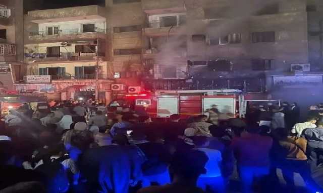 السيطرة على حريق بمحل تجاري في الزقازيق وإصابة 3 أشخاص